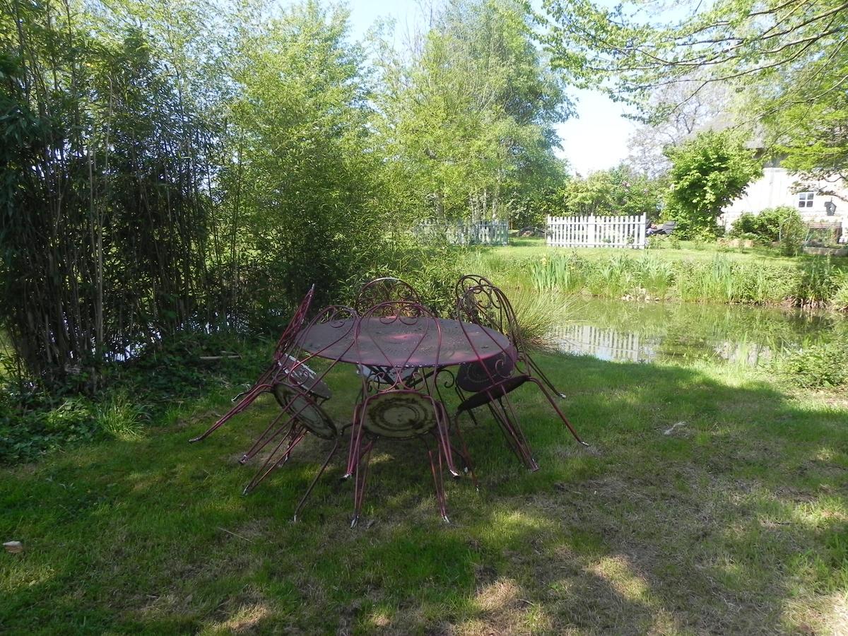 L'Escapade Bed and Breakfast Foulbec Exteriör bild